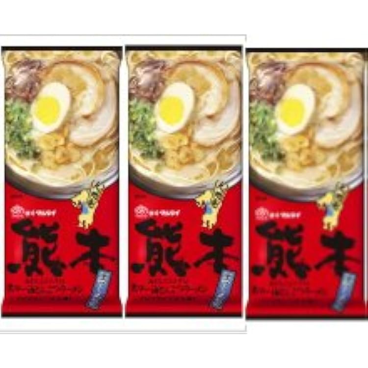 Amazon.co.jp: マルタイ 熊本黒マー油とんこつラーメン 186g×15袋